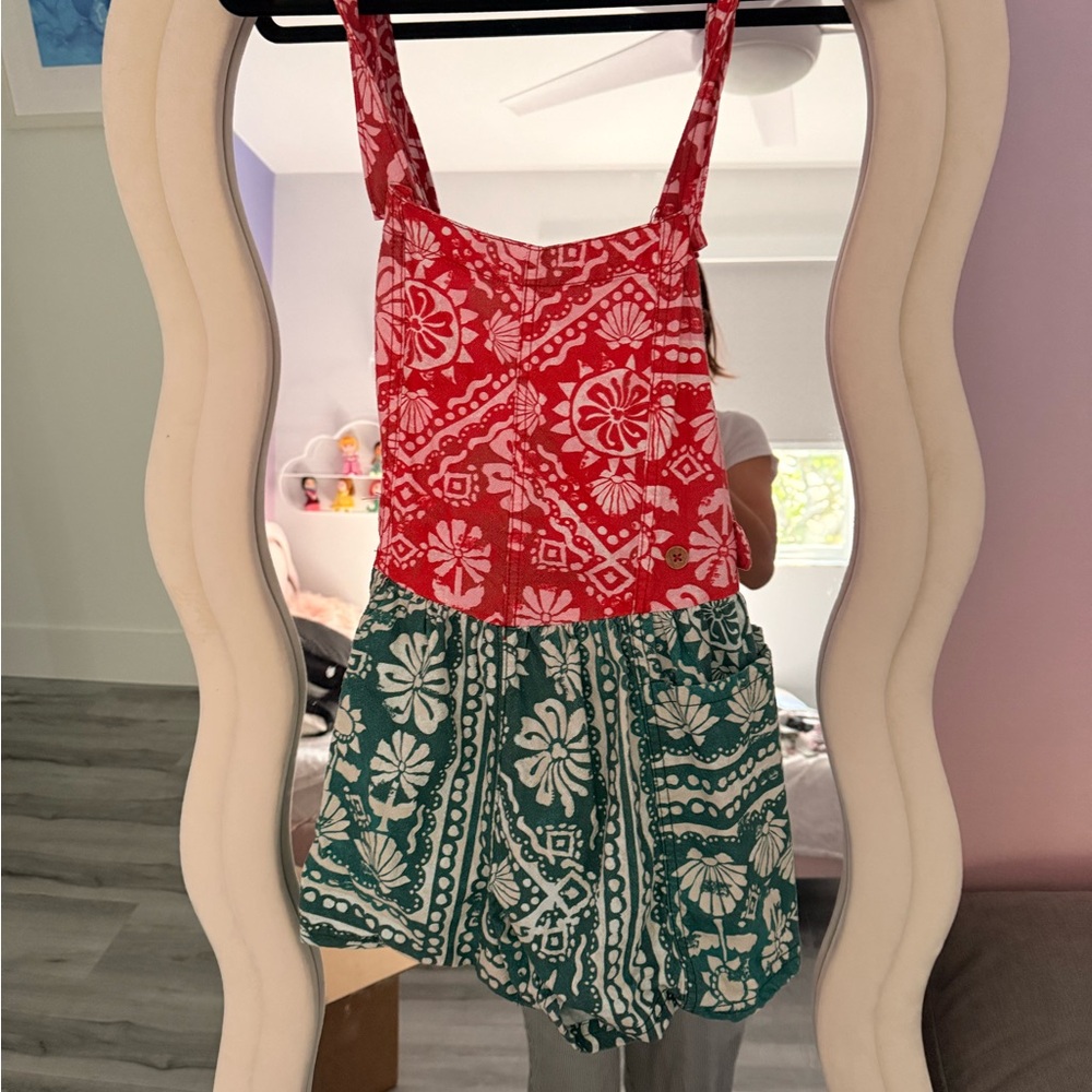 Free People palm bay shorttall Romper - Picture 3 of 4